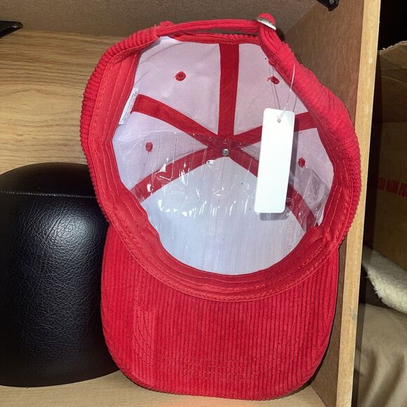 NWT MERRY CHRISTMAS YA FILTHY ANIMAL Trucker  Hat Strap Corduroy Home Alone - Picture 11 of 14